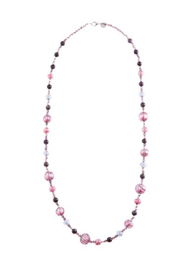 Necklace MurrinaMurano Venezia Woman Gea in Glass Ametista GM0271.02 - GM0271.02